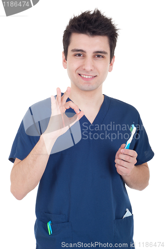 Image of Dentist ok sign