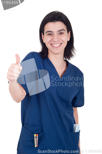 Image of Dentist thumb up