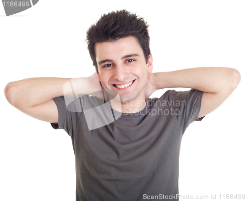 Image of Man relaxing