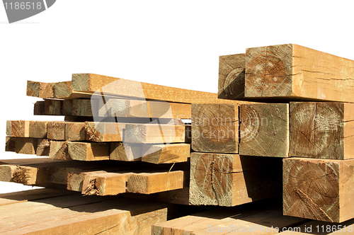 Image of Pine wood logs