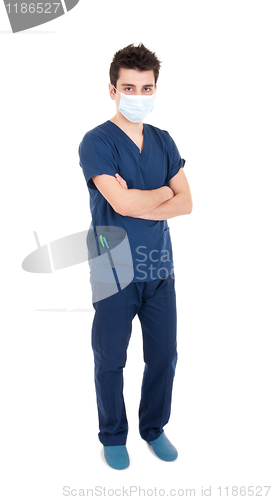 Image of Doctor wearing mask