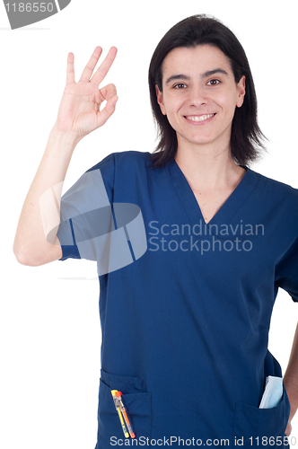 Image of Dentist ok sign