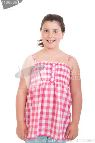 Image of Surprised little girl
