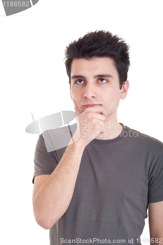 Image of Pensive man