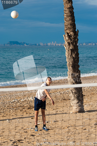 Image of Volleyball service