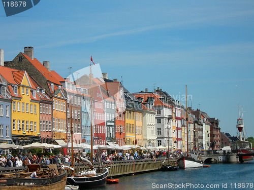 Image of Nyhavn in Copenhagen.