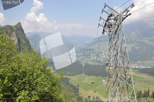 Image of Cable Cars at Mount Titlis