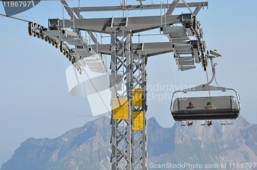 Image of Chairlifts at Mount Titlis