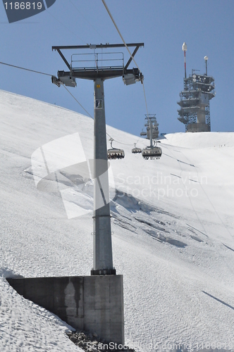 Image of Chairlifts at Mount Titlis