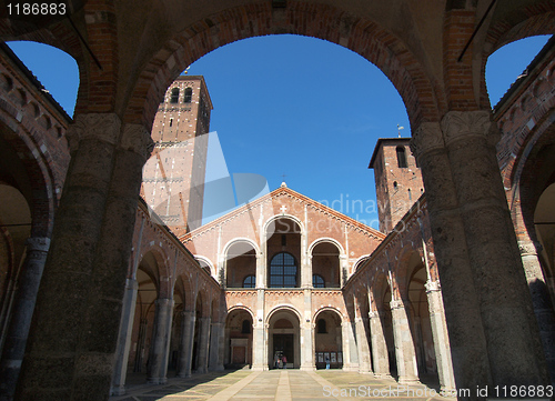 Image of Sant Ambrogio church, Milan