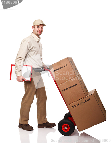 Image of delivery man