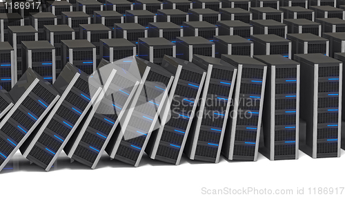 Image of server problem