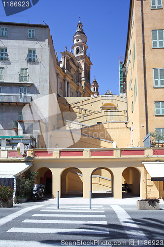 Image of church in menton