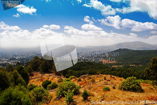 Image of view of Addis Abeba Ethiopia