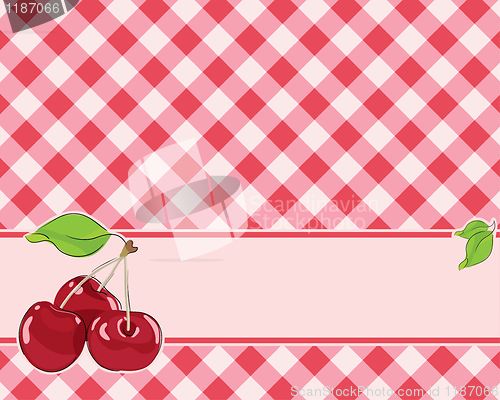 Image of checkered background in red tones
