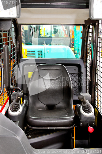 Image of Digger driver position