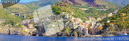 Image of Riomaggiore coast