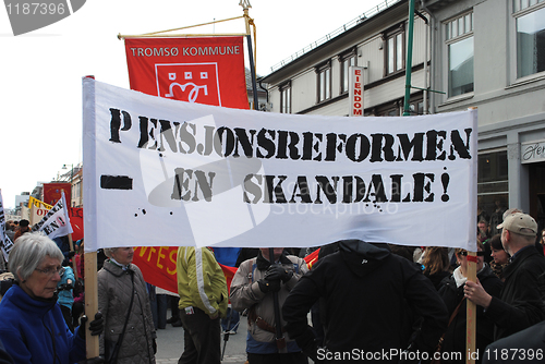 Image of Pension activists