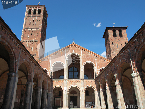 Image of Sant Ambrogio church, Milan