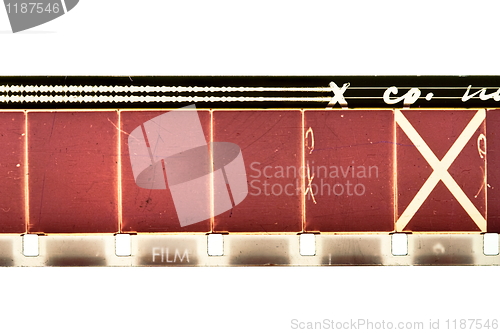 Image of 16mm film strip