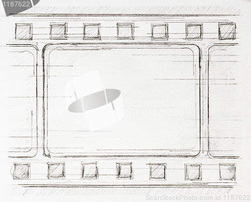 Image of film strip sketch 