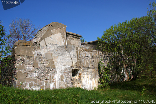 Image of The bunker from concrete