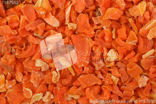 Image of Food background: dried carrot