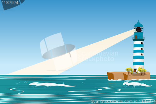 Image of Lighthouse landscape