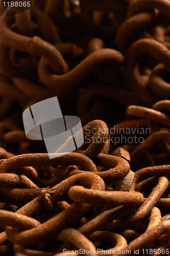 Image of Rusty chains texture