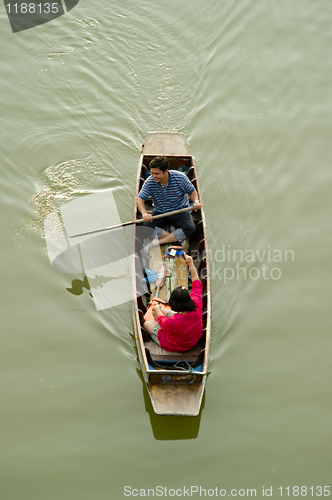 Image of Wooden Classical Boat