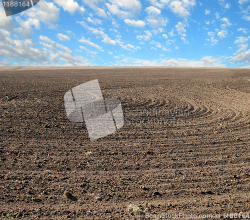 Image of ploughed field