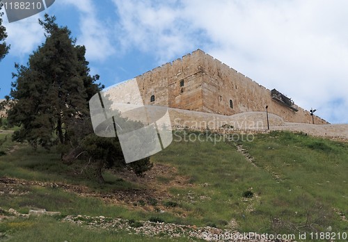 Image of Temple Mount above the Kidron Valley in Jerusalem