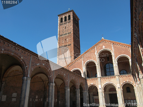 Image of Sant Ambrogio church, Milan