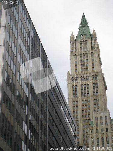 Image of Skyscrapers in Manhattan