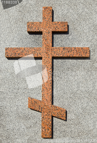 Image of Marble cross (orthodox)