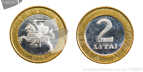Image of Lithuanian coins