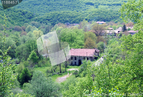 Image of View of Bulgarian Village