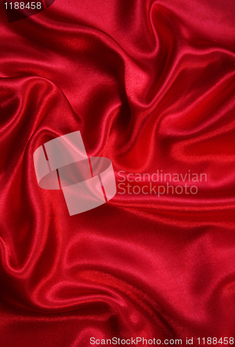 Image of Smooth elegant red silk can use as background 