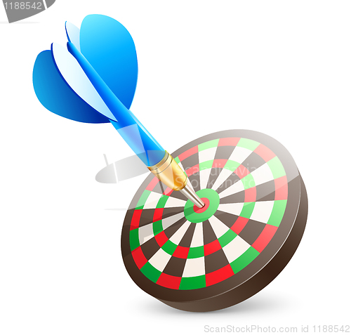 Image of target dartboard
