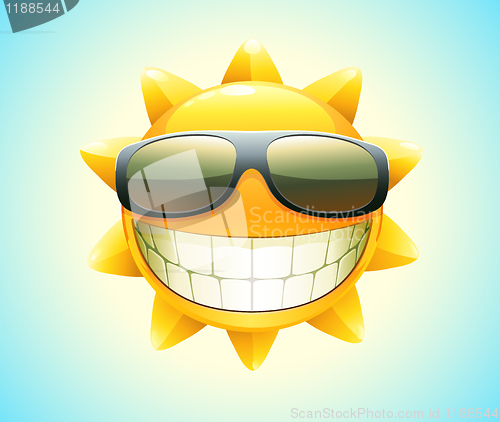 Image of happy summer sun 