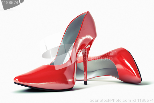 Image of female evening shoes