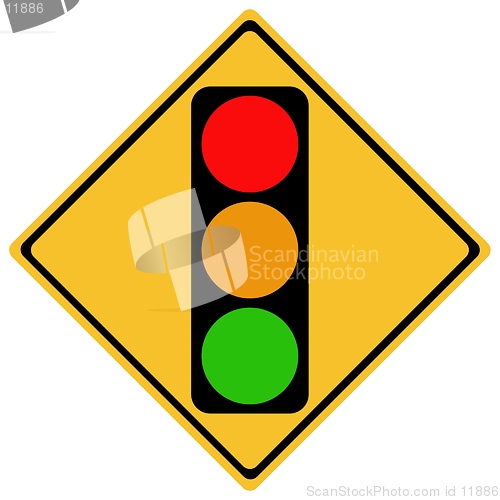 Image of traffic lights sign