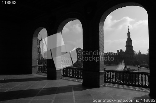 Image of A balcony to Seville