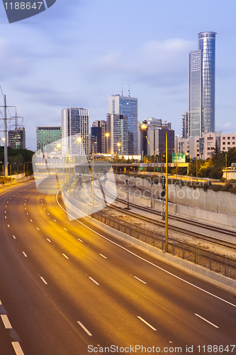 Image of Highway at Night