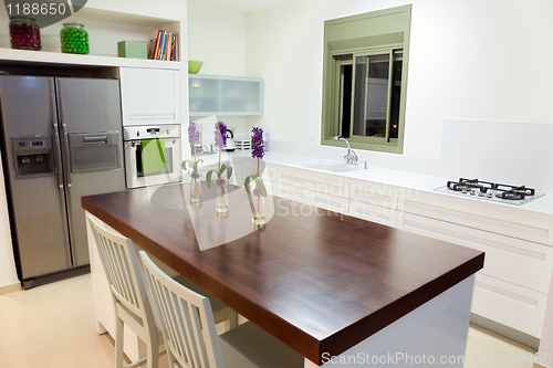 Image of New kitchen in a modern home