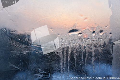Image of icy glass