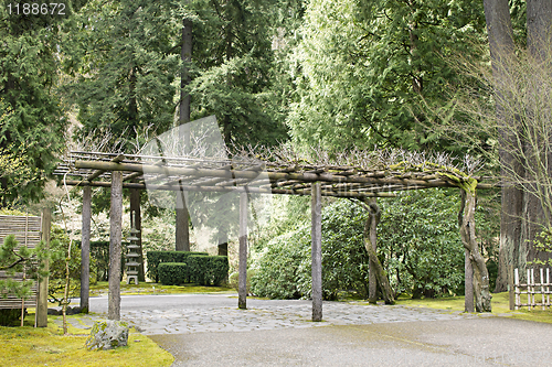 Image of Trellis at Portland Japanese Garden