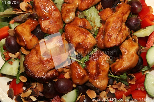 Image of fancy chicken salad