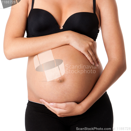 Image of Beautiful pregnant belly