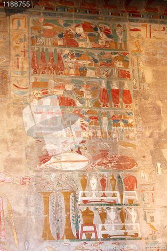 Image of ancient egypt images in Temple of Hatshepsut